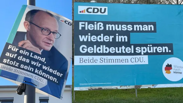 Wahlplakate Selm CDU