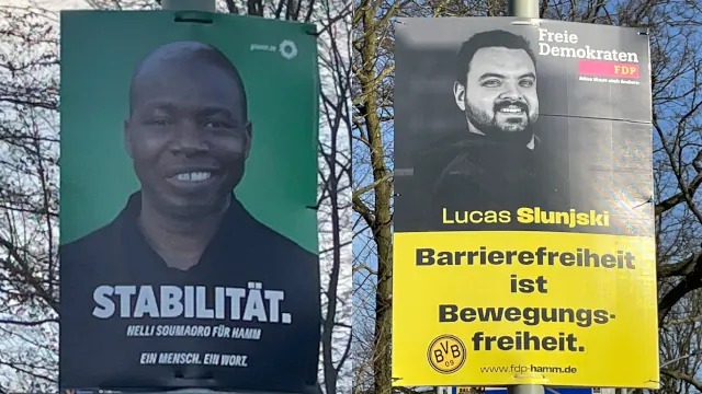 Wahlplakate Selm FDP Grüne