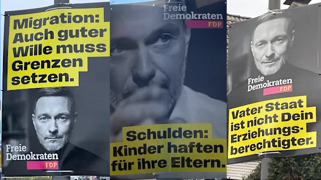 Wahlplakate Selm FDP