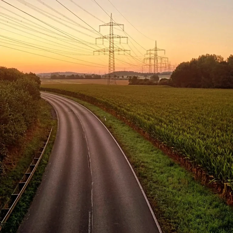 Morgenstimmung Südwall Bork
