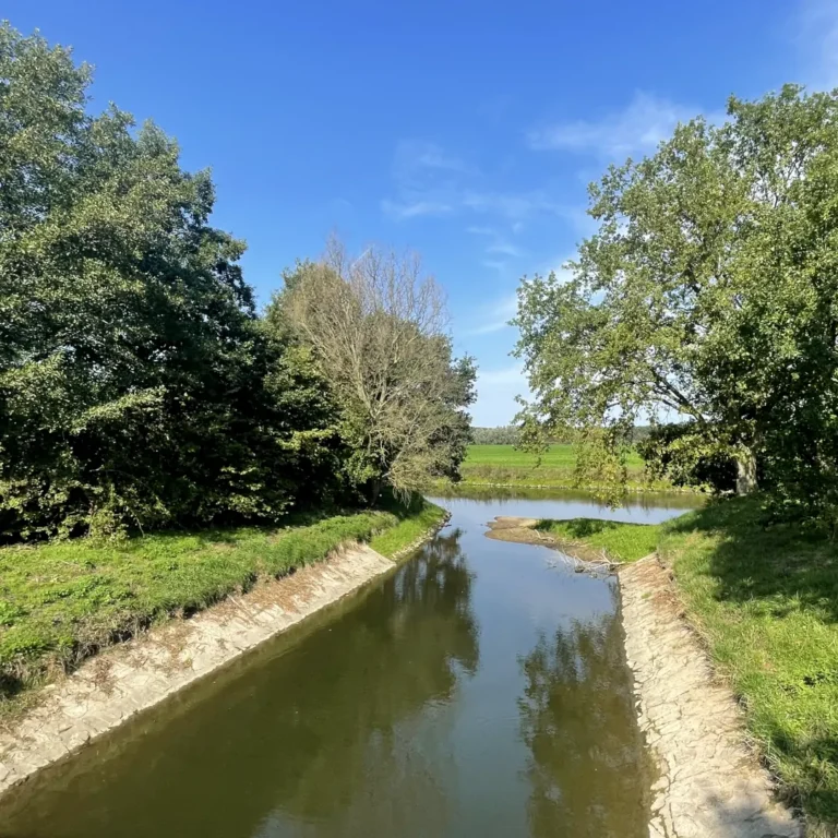 Funnemündung in die Stever