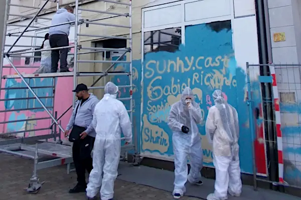 Aktion Abriss-Graffiti Selm