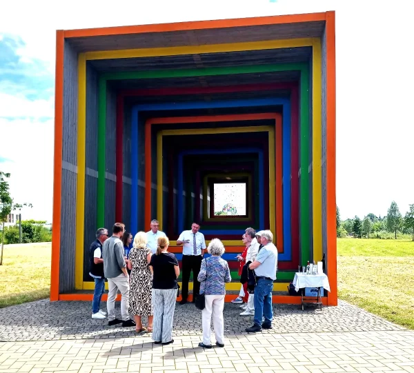 Einweihung Infotafel Sehstation